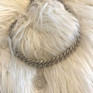 Custom made necklace J pendant